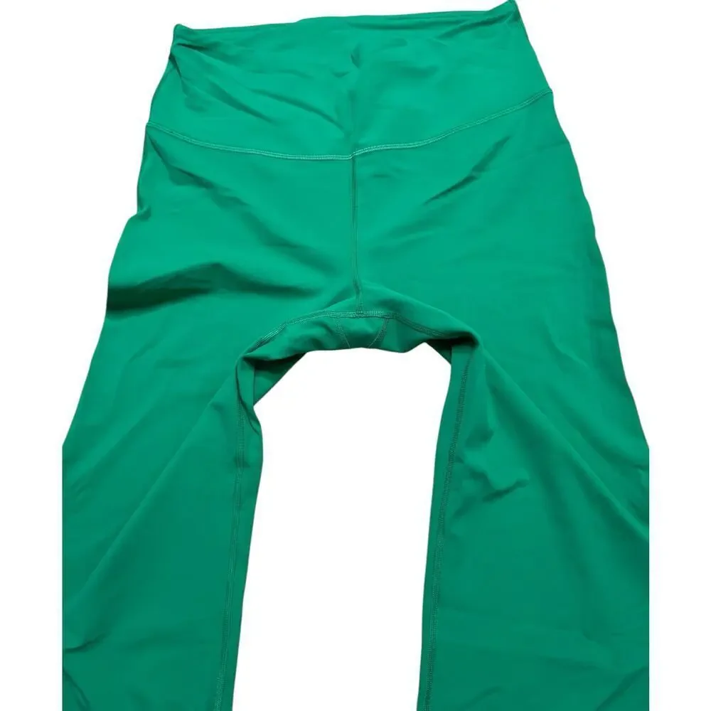Lululemon Groove Super-High-Rise Flared Pants in Light Green‎ - Nulu Soft - 12 - Picture 7 of 11